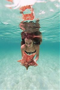 Art & Creativity: underwater girl portrait