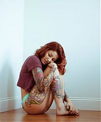 Art & Creativity: tattoo girl