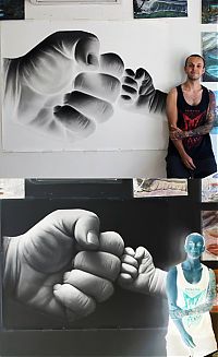 Art & Creativity: Photorealistic painting art by Dino Tomic