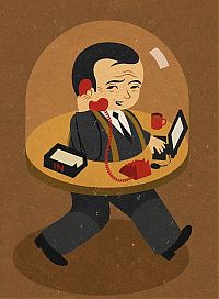 Art & Creativity: Satirical art illustrations by John Holcroft