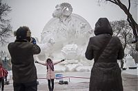 Art & Creativity: Harbin International Ice and Snow Sculpture Festival 2015, Heilongjiang province, China