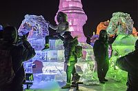 Art & Creativity: Harbin International Ice and Snow Sculpture Festival 2015, Heilongjiang province, China