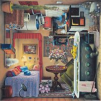 Art & Creativity: 4siders painting art by Jacek Yerka