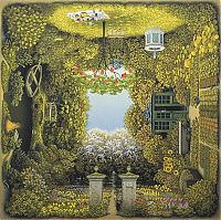 Art & Creativity: 4siders painting art by Jacek Yerka