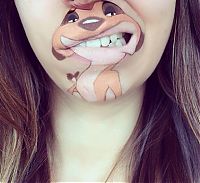 TopRq.com search results: Cartoon characters face makeup by Laura Jenkinson