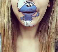 Art & Creativity: Cartoon characters face makeup by Laura Jenkinson