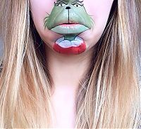 Art & Creativity: Cartoon characters face makeup by Laura Jenkinson