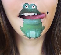 Art & Creativity: Cartoon characters face makeup by Laura Jenkinson