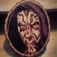 Art & Creativity: Pyrography wood burning by Rick Merian