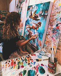 Art & Creativity: Oil paintings by Dimitra Milan