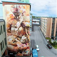 Art & Creativity: Street art graffiti by Pichi & Avo