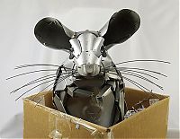 TopRq.com search results: Hubcap sculpture creatures by Ptolemy Elrington