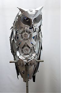 TopRq.com search results: Hubcap sculpture creatures by Ptolemy Elrington