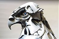 TopRq.com search results: Hubcap sculpture creatures by Ptolemy Elrington