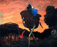 Art & Creativity: Fantastic realism and surrealistic oil paintings by Zdzisław Beksiński