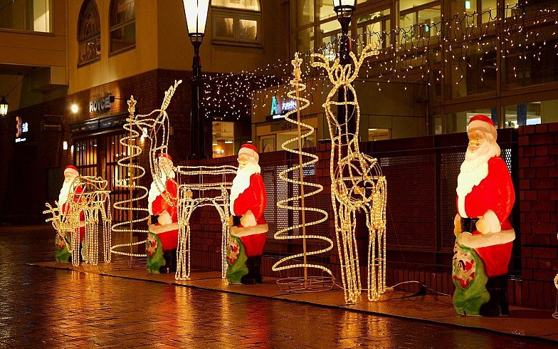 christmas card and decoration