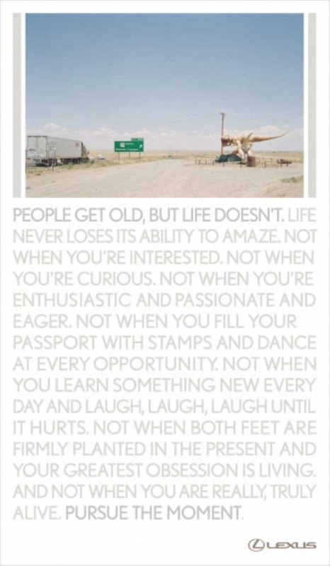 Advertising campaign by Nadav Kander