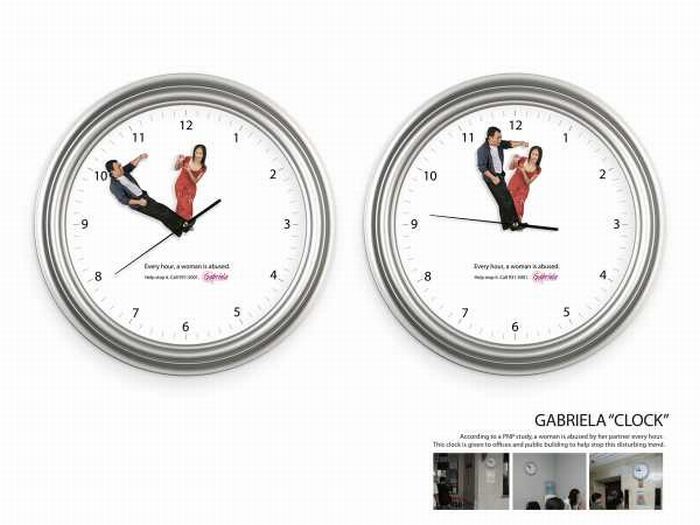 violence against women ads