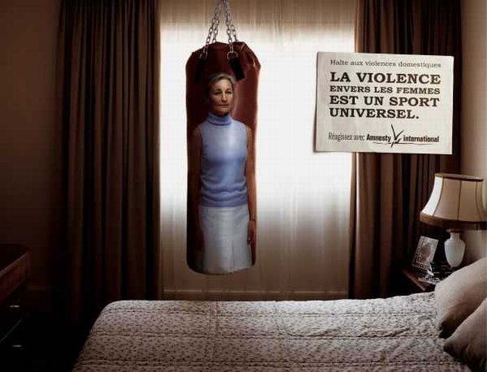 violence against women ads