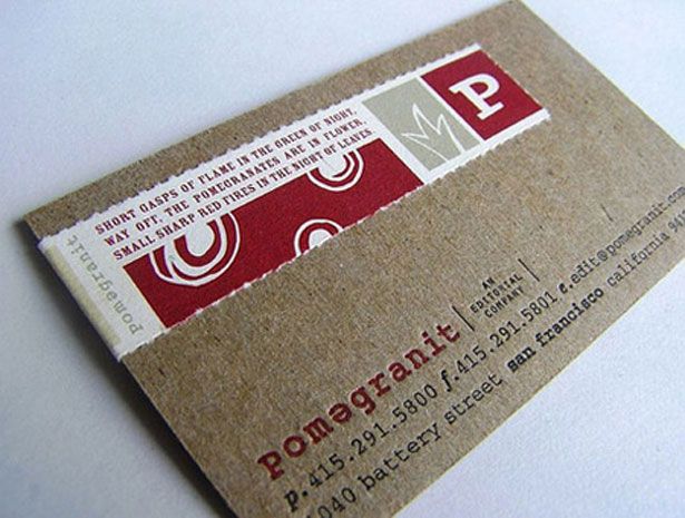 creative business card