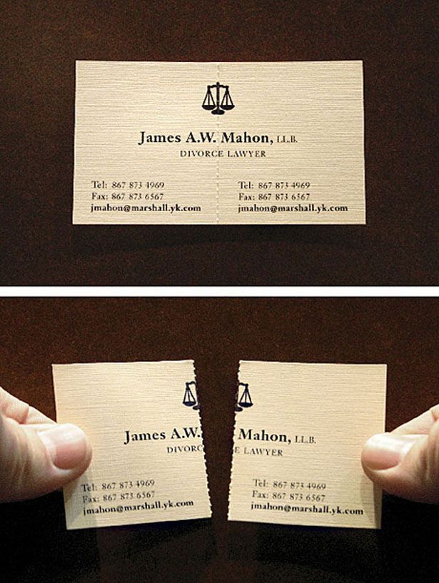 creative business card