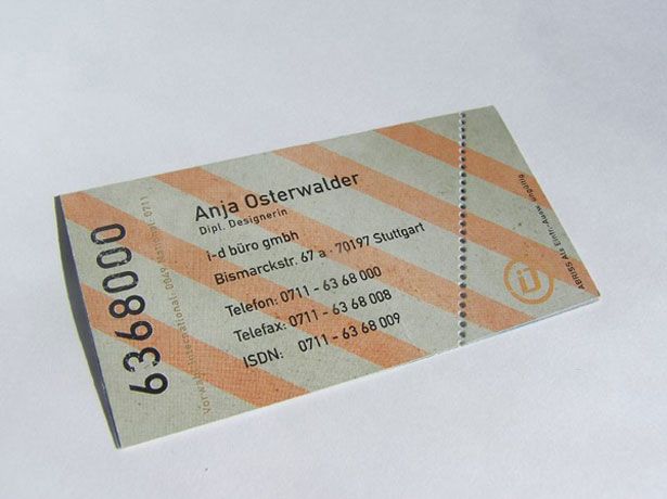 creative business card