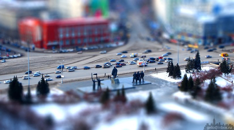 Mini scale model, Novosibirsk
