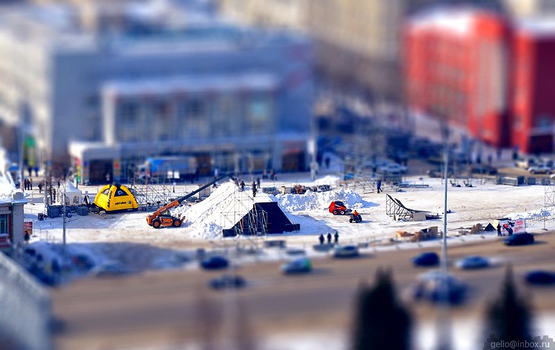 Mini scale model, Novosibirsk