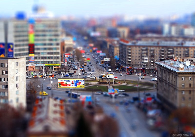 Mini scale model, Novosibirsk