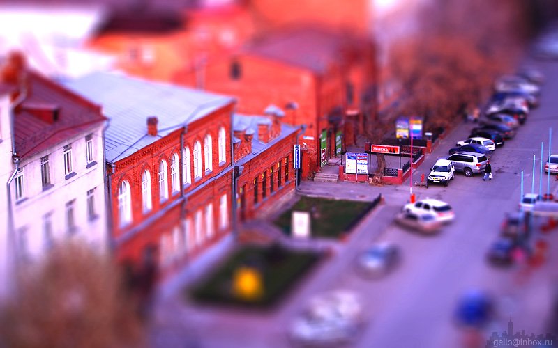 Mini scale model, Novosibirsk