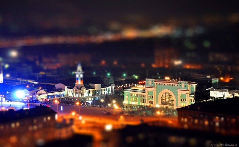 Mini scale model, Novosibirsk