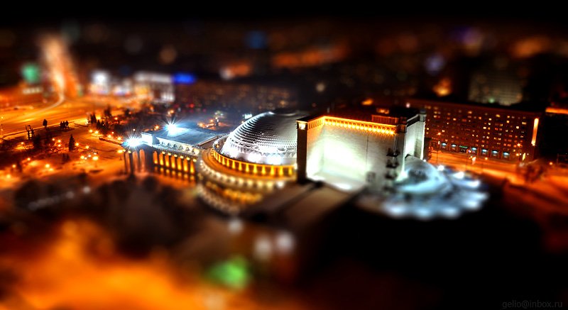 Mini scale model, Novosibirsk