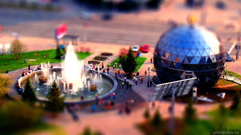 Mini scale model, Novosibirsk