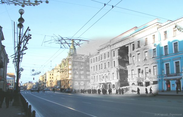 Leningrad blockade photos