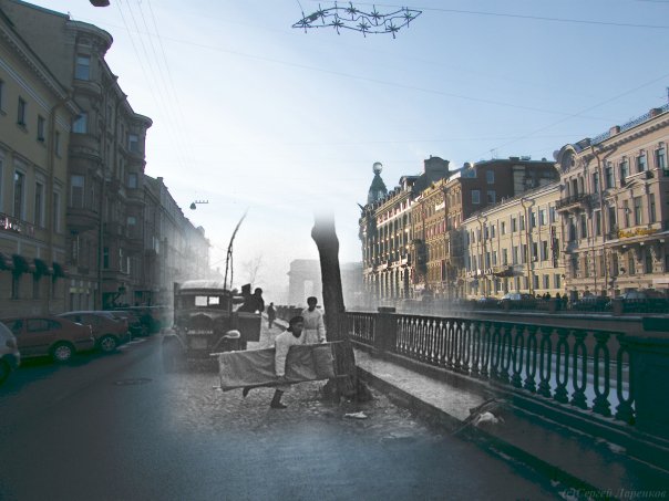 Leningrad blockade photos