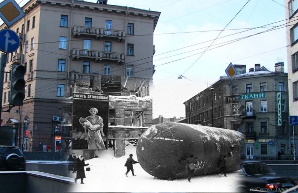 Leningrad blockade photos