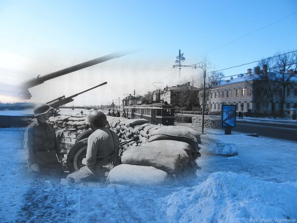 Leningrad blockade photos