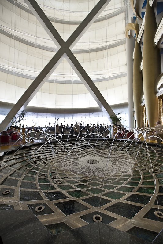 Dubai, Burj Al Arab, by architect Tom Wright