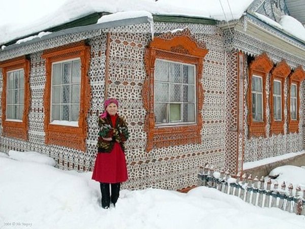 handmade decorated house