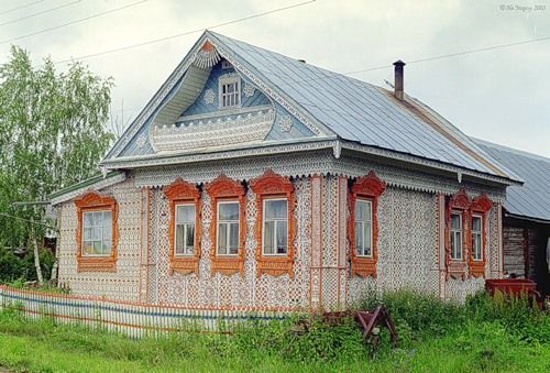 handmade decorated house