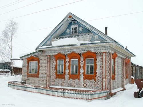 handmade decorated house