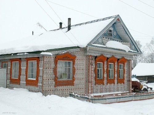 handmade decorated house