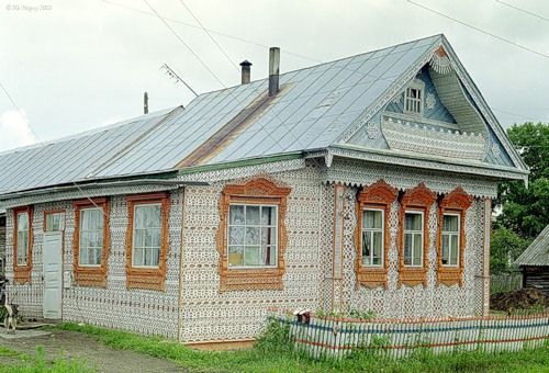 handmade decorated house