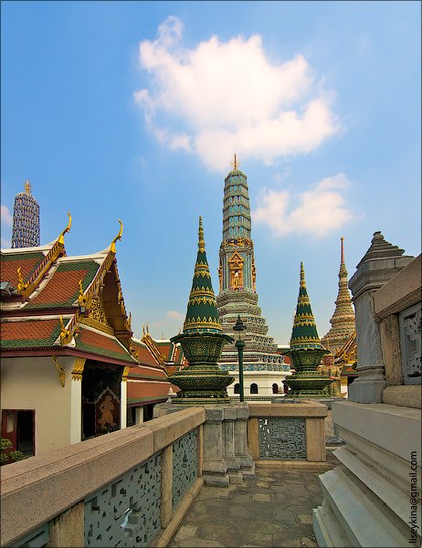 The Royal Grand Palace in Bangkok, Thailand