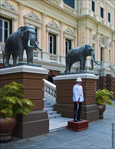 The Royal Grand Palace in Bangkok, Thailand