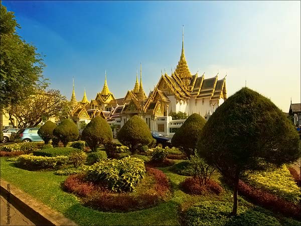 The Royal Grand Palace in Bangkok, Thailand
