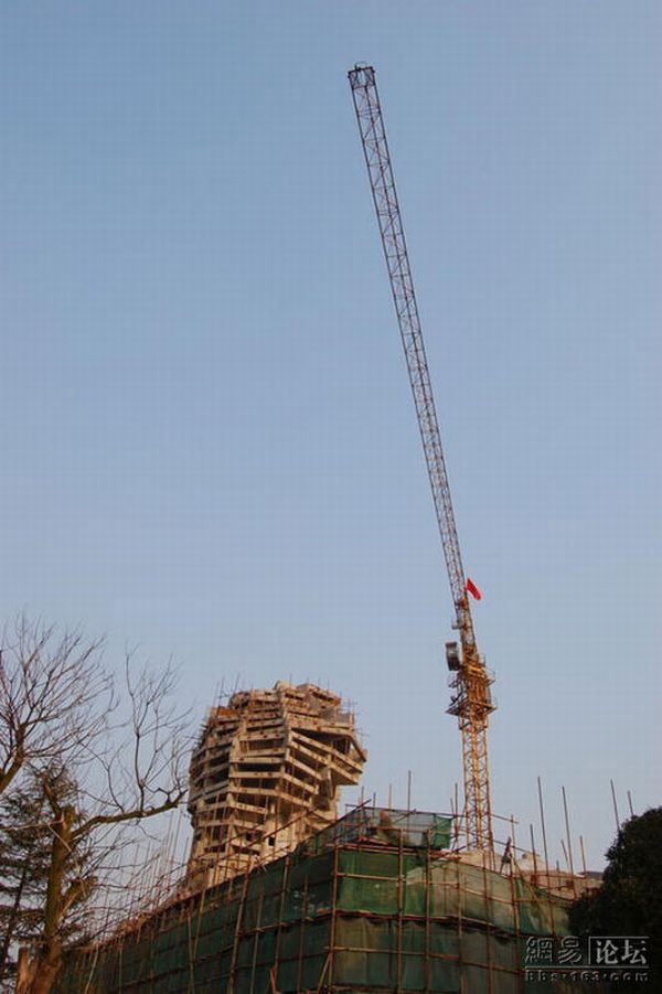 Sphinx house in China