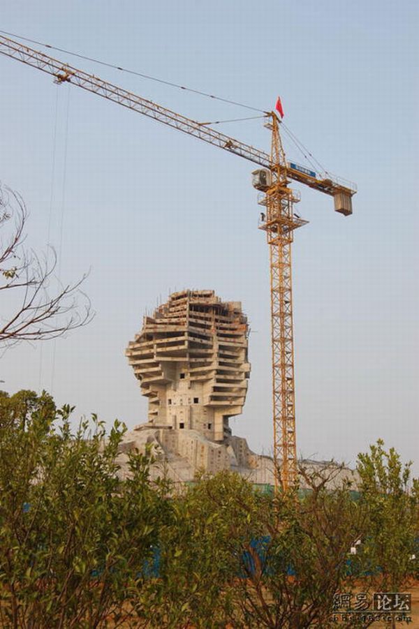 Sphinx house in China