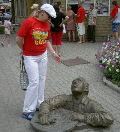 Fun sculptures in the world