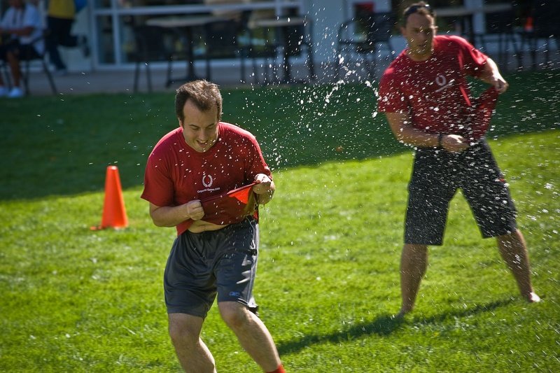 apple office & team building